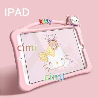 เคสแท็บเล็ต ลายการ์ตูนคิตตี้ หมี สําหรับ Ipad Mini 4 5 11 10.2 9.7 27.6 ซม. Ipad 5 6 7 8 9th Generation