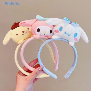 Widefig ที่คาดศีรษะ ตุ๊กตาการ์ตูน My Melody My Melody Kuromi Kawaii น่ารัก เครื่องประดับ สําหรับผู้หญิง