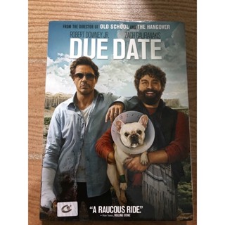 DUE DATE คู่แปลก ทริปป่วน ร่วมไปให้ทันคลอด ดีวีดี