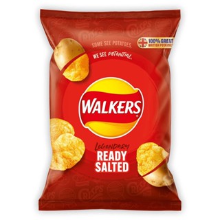 Ready Salted Crisps Walkers 32.5 G.