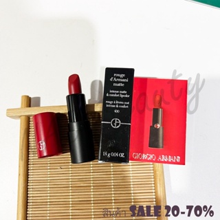 ของแท้100%_Giorgio Armani Rouge DArmani Matte Intense Matte &amp; Comfort Lipcolor 1.4g# 400