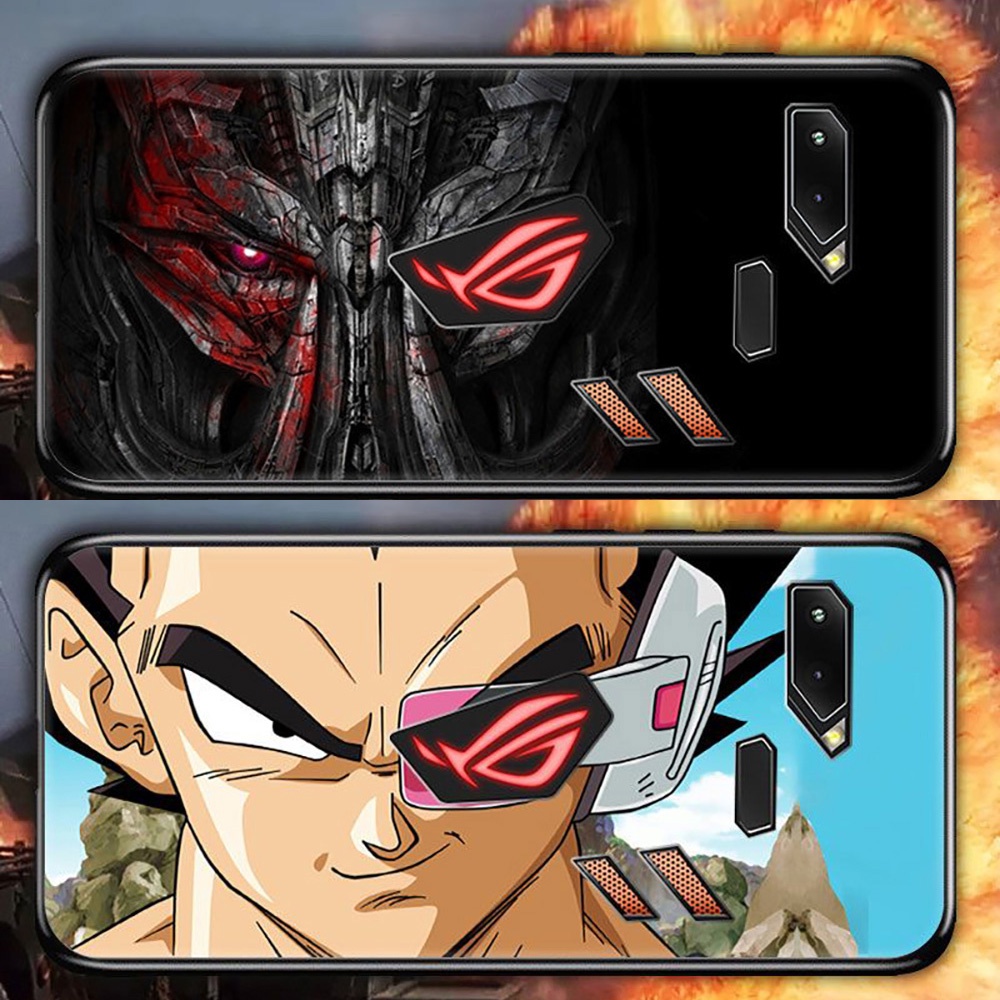 สําหรับ Asus ROG เคสโทรศัพท์ ZS600KL ซิลิโคนอ่อนนุ่มกันกระแทกกระจายความร้อนสําหรับเล่นเกมสําหรับ Rog