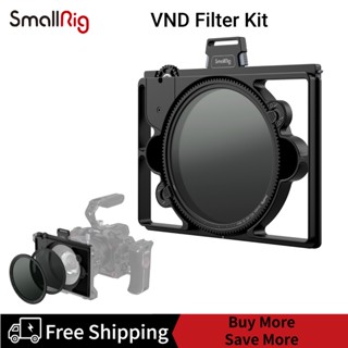 SMALLRIG VND Filter Kit, Featuring 8 Stops, Variable Neutral Density Including 2 CPL Detachable Magnetic Circular-Polarizing Lens Only for SMALLRIG Matte Box 3556/3645/ 3641-3651