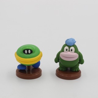 กาชาปอง โมเดลมาริโอ กบกระเป๋าตัง (Coin Coffers) กบปาหนามสไปค์ (Spike) Nintendo Super Mario Choco Egg