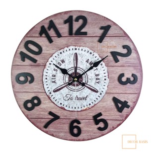 นาฬิกาแขวนผนัง Nordic wall clock ระบบQuartz