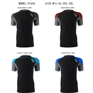 91624 เสื้อว่ายน้ำผู้ชายทรงSport เสื้อว่ายน้ำชาย 1 ชิ้น