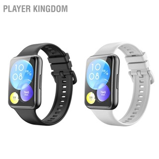 Player Kingdom สายนาฬิกาข้อมือสมาร์ทวอทช์ ซิลิโคน ปรับได้ สําหรับ Huawei Fit 2