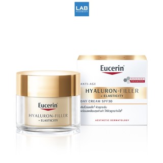 Eucerin Hyaluron - Filler + Elasticity Day Cream SPF30 50 ml. - บำรุงผิวหน้าและบริเวณลำคอ ผสมสารป้องกันแสงแดด