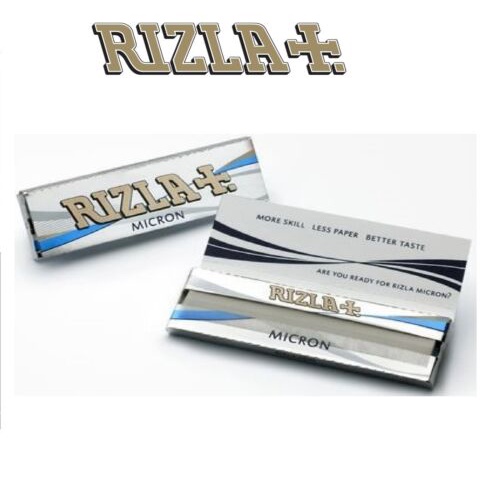 RIZLA MICRON THIN Regular Size 70x35 mm 50 แผ่น Rolling Papers