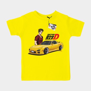 เสื้อยืด พิมพ์ลายอนิเมะ Karimake INITIAL D MAZDA RX7 RX-7 REDSUNS KEISUKE TAKAHASHI JDM LEGEND