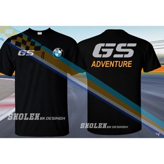 เสื้อยืดผ้าฝ้ายพรีเมี่ยม เสื้อยืดผ้าฝ้าย พิมพ์ลาย Bmw Gs Adventure Motor Sport Motorcycle Edition Hphdjm49Lllih42 สําหรั