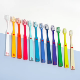 [เหงือกบอบบาง-เหงือกร่น] EDELWHITE UltraSoft Flosserbrush แปรงสีฟัน ขนนุ่มพิเศษ ถนอมเหงือก