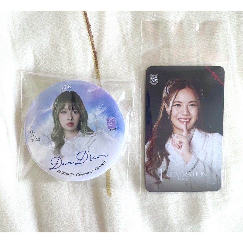 [BNK48] เข็มกลัดเข้างาน Magnet คอนรุ่น1 ก่อน จิ๊บ Jib BNK48 Korn BNK48