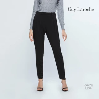 Guy Laroche - Cozy Carrot Pants กางเกงผู้หญิง ขายาว ทรงสลิม สีดำ G9X7BL