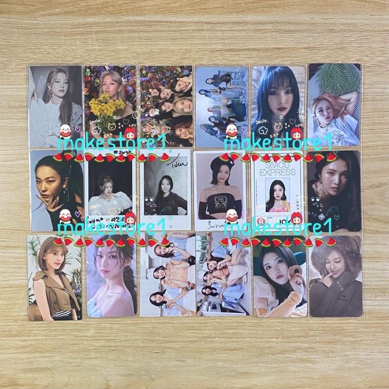 Pc Jiheon Saerom ais_9 Jeongyeon สองครั้ง Yuju Gfriend Seulgi Joy Yeri กํามะหยี่สีแดง Isa Stayc Saku