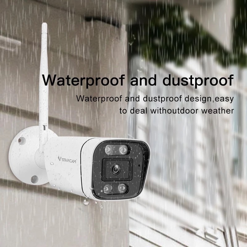 VStarcam CS58 1296P Outdoor IP Camera กล้องวงจรปิดไร้สาย ภายนอก กันน้ำ 3.0ล้านพิกเซล ราคา ถูกที่สุด ดีลบีเคเค แกลเลอรีภาพที่ 3