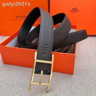 ✑【Hermes 3.2mm Classic Pin Buckle Belt with Leather Gift Box