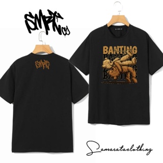 เสื้อยืด พิมพ์ลาย Samarata DISTRO Slams Bear