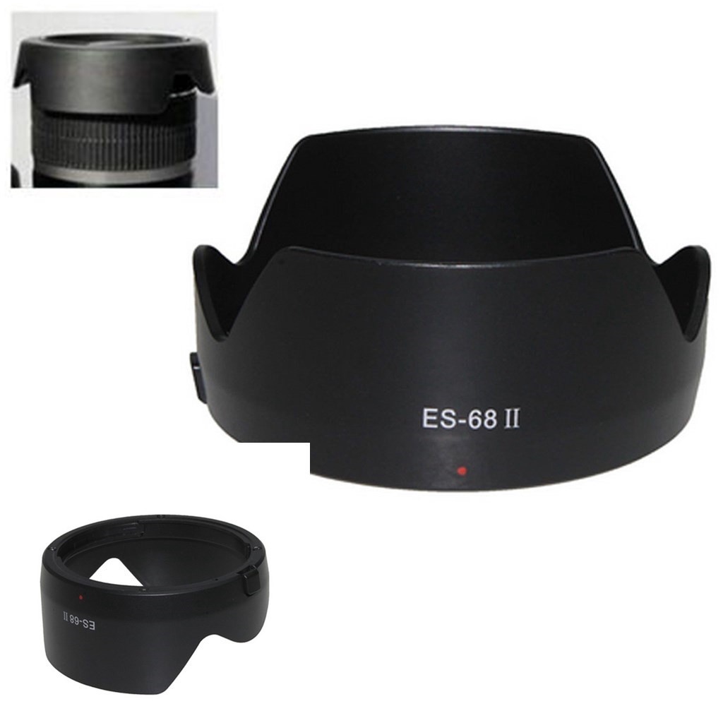 New ES68 II Mount Flower Lens Hood For Canon EF 50mm f/1.8 STM