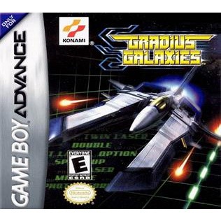 ตลับ GBA Gradius Generation  (Gradius Galaxies) ตลับผลิตใหม่มาพร้อมสูตรตัวไม่หมด / กด L+ Select อาวุธเต็ม