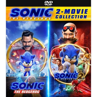 DVD หนัง Sonic the Hedgehog โซนิค เดอะ เฮดจ์ฮ็อก 2 Movie Collection