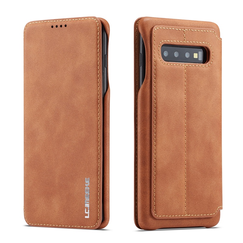 Samsung Galaxy Note 10 10Plus 20 Ultra 8 9 S10 S10Plus S8 S9 Plus หนังหรูหรา PU แม่เหล็กกระเป๋าสตางค์ธุรกิจ Kickstand Case Cover