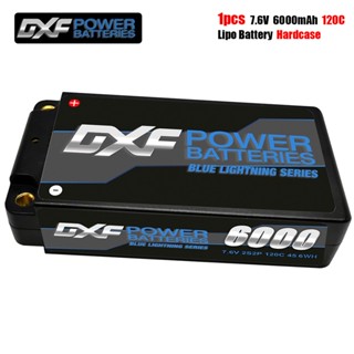 DXF 6000mah 7.6V 120C  shorty High Voltage.