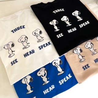 พร้อมส่ง🧸เสื้อยืดโอเวอร์ไซส์ สนูปทรี