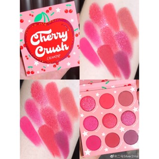 แท้💯% [เช็คใบเสร็จได้] Colourpop Cherry Crush Palette