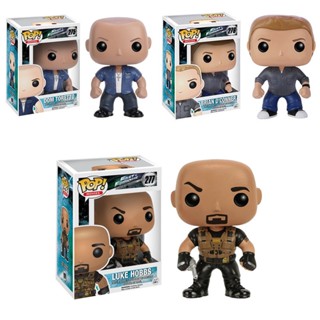 Funko Pop Movies: Fast &amp; Furious - Dom Toretto Luke Hobbs Brian Oconner โมเดลตุ๊กตาไวนิล ของเล่นสําหรับเด็ก