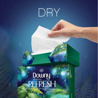 Downy Infusion แผ่นอบผ้า และ เม็ดน้ำหอม ปรับผ้านุ่ม ของแท้นำเข้าจาก USA