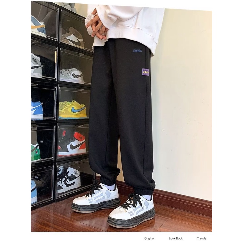 กางเกงวอร์มขายาวลําลอง ทรงหลวม ขนาดใหญ่ แฟชั่นสําหรับผู้ชาย ไซซ์ M - 8XL - รูปที่ 6