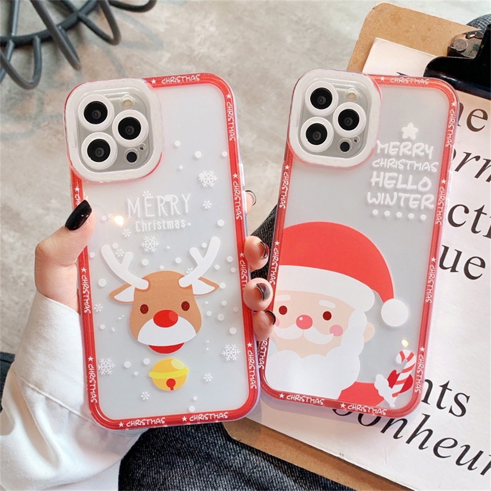 เคสคริสต์มาส - 3 XIAOMI REDMI MI 10 MI10 T PRO MI NOTE 10 PRO MI 11 PRO LITE MiA1 Mi5X MiA2 Lite Mi6