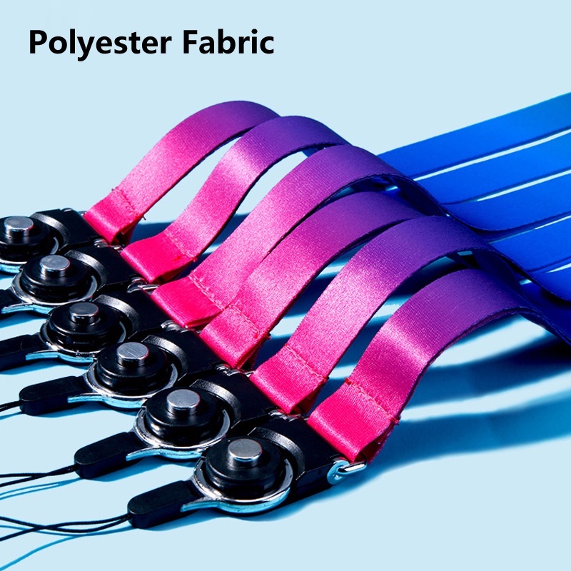 บุคลิกภาพที่มีสีสันโทรศัพท์มือถือสายคล้องคอสายรัดสายรุ้งสายคล้องคอสําหรับRealme C65 C67 C63 C55 C53 