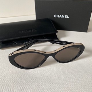 chanel sunglasses black