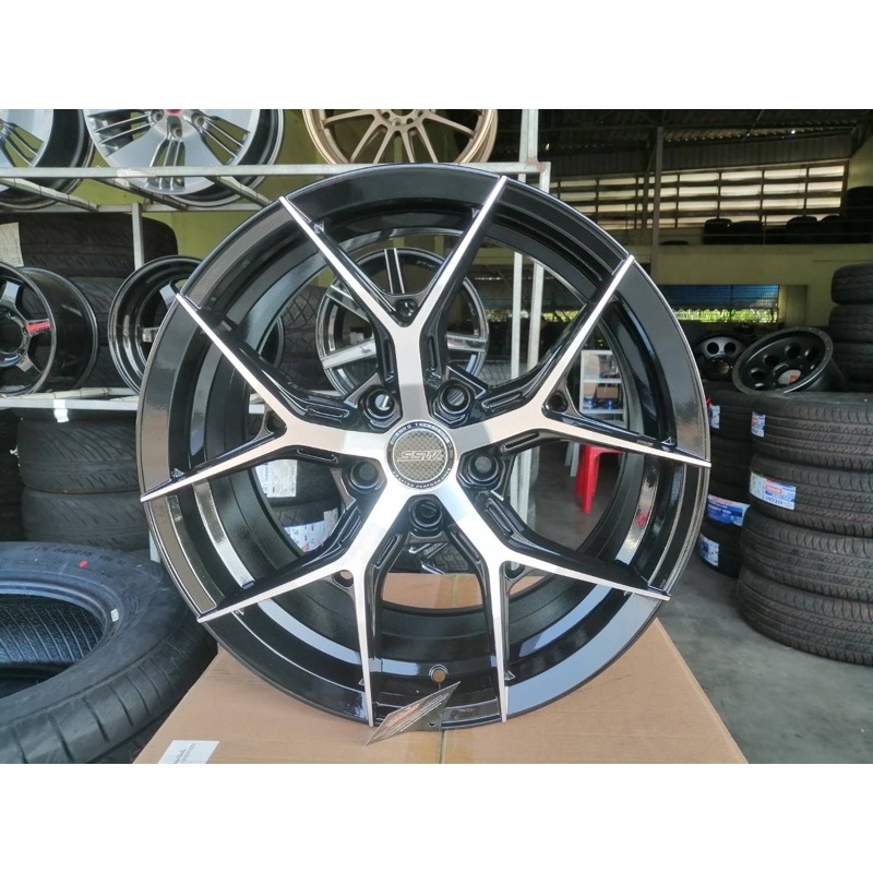 ล้อแม็กขอบ17 งานไทย ssw มือ1 ชุดละ16000