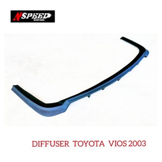 Diffuser หลังใส่ Toyota Vios2003