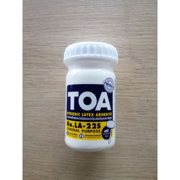 ***ใหม่***กาว​ลาเท็กซ์ TOA​  4​  OZ. (1x24 ขวด) ปีผลิต 2026