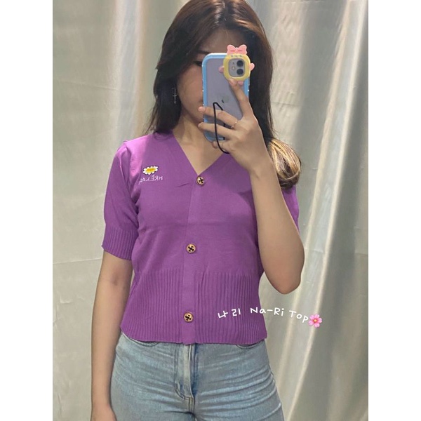 Yepponi.id - Na Ri Top // แรงบันดาลใจจาก Jisoo Blue Outfit YeppoStealths