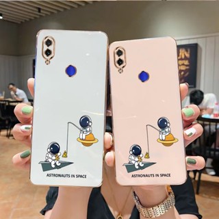 เคส Samsung A20 A30 A50 A50S A750 A7 2018 A70 A10 A10S A20S A70S Astronaut Soft Case 2B-XQ