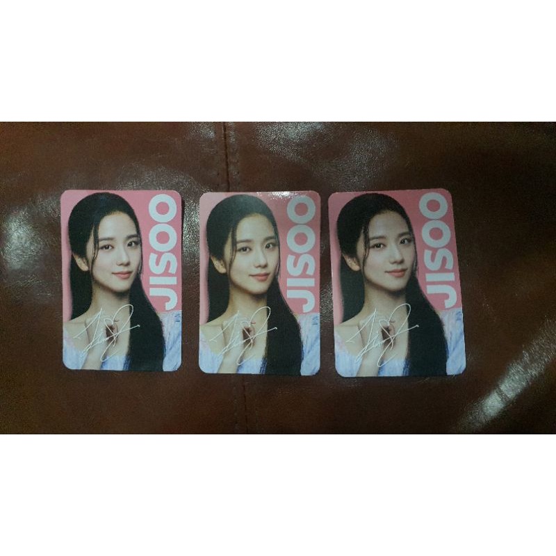 [BLACKPINK x Oreo] Photocard Jisoo พร้อมส่ง‼️