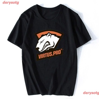 2022 DOTA 2 CSGO Virtus.Pro T-Shirt Tees Camiseta เสื้อยืดผู้ชาย ดพิมพ์ลาย ดผ้าเด้ง คอกลม cotton แฟชั่น sale