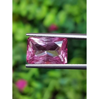 พลอย ชมพู พิ้งค์ โทแพซ Pink Topaz 4.88 กะรัต พลอยแท้ อัญมณีมงคลประจําวันเกิด เครื่องประดับพลอย