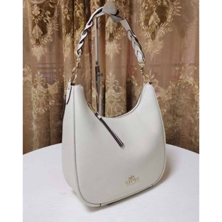 Coach Jules Hobo In Signature Canvas