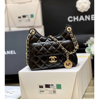 พร้อมส่งNew Chanel Small Hobo Bag(Ori)VIP  หนังอิตาลีนำเข้างานเทียบแท้