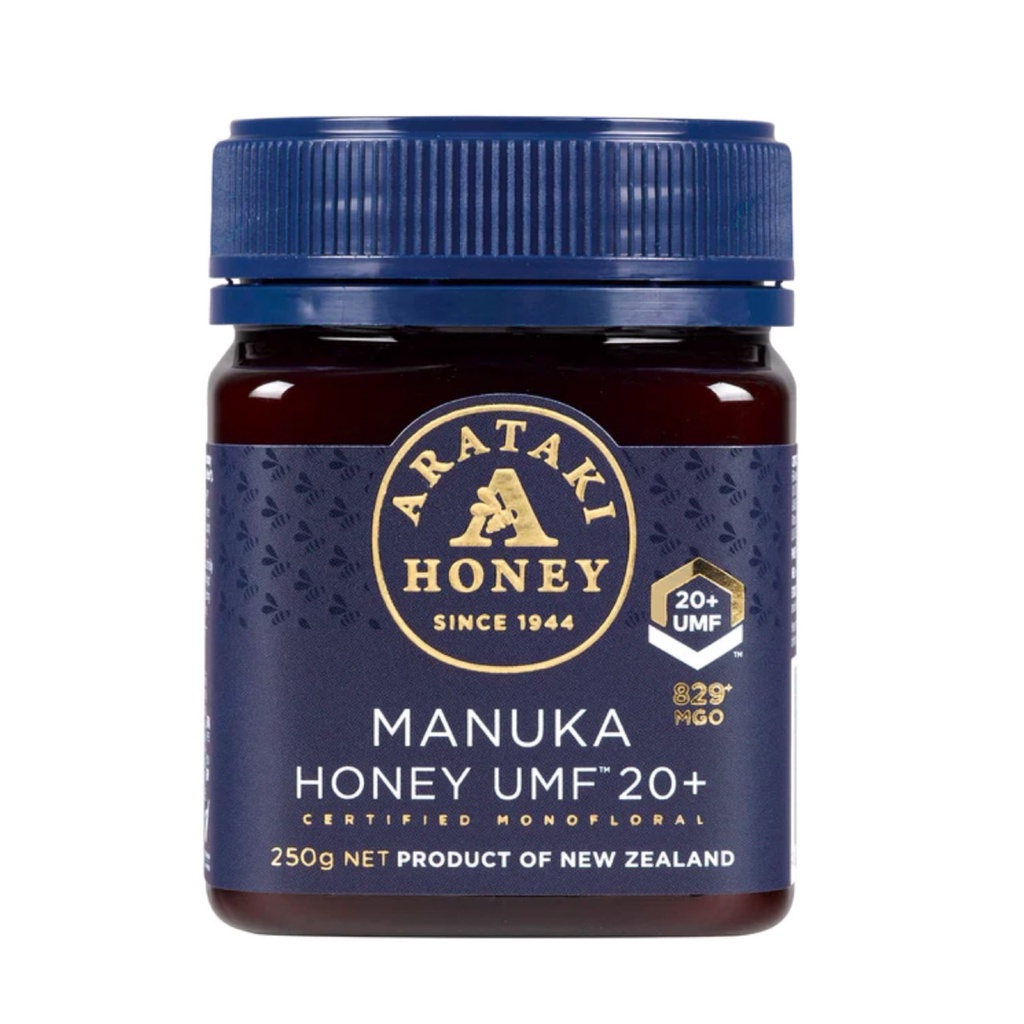 Arataki Manuka Honey UMF20+ (MGO829+) น้ำผึ้งมานูก้า UMF20+ นำเข้าจากประเทศนิวซีแลนด์ [น้ำผึ้งแท้,New Zealand,มี อย.]