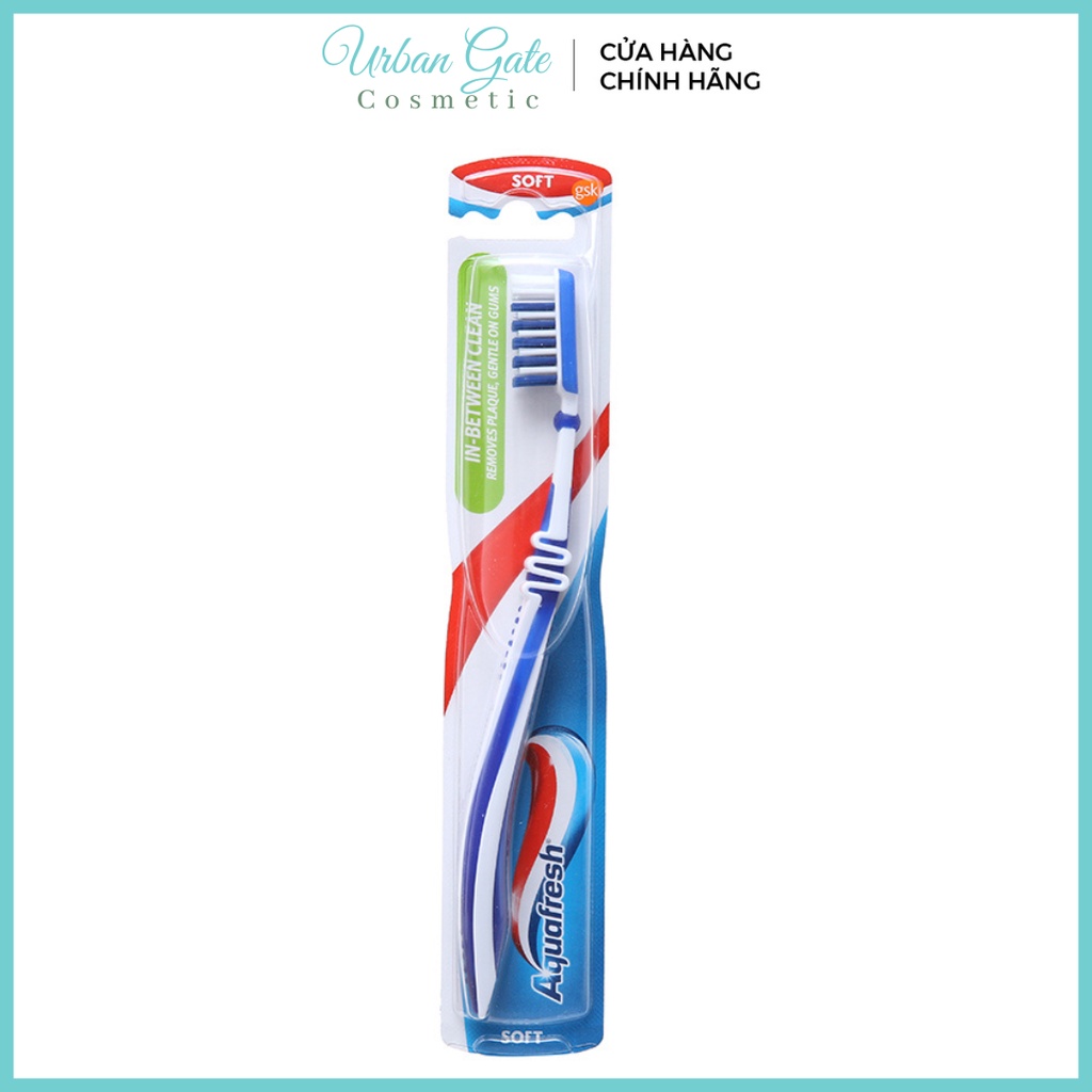 Aquafresh In Beethern Clean Soft แปรงสีฟันสําหรับผู้ใหญ่ / แปรงสีฟัน