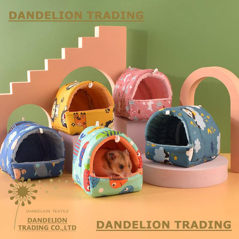 [DANDELION] สัตว์เลี้ยงขนาดเล็กฤดูหนาวรังฝ้ายรังหนูแฮมสเตอร์อบอุ่นรังผ้าฝ้ายน้ําผึ้งเครื่องร่อนรังนอนสบายรังหนูแฮมสเตอร์หนูตะเภาโกลเด้นหนูนอนรังกระรอกโกลเด้นหมีเม่น Ne