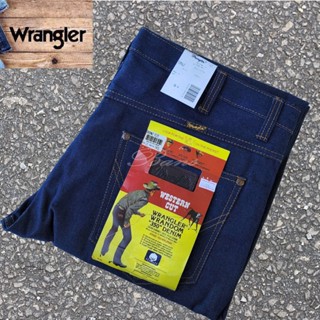 Wrangler ยีนส์ทรงกระบอกใหญ่ (ผ้าด้าน) สี Jeans สินค้าล้างสต๊อก