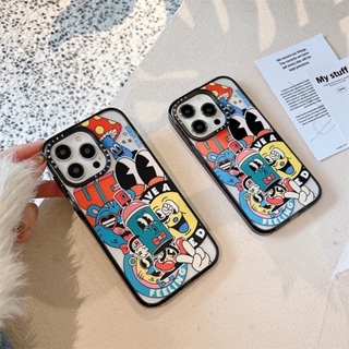 Case.tify Hard Shock-proof Material Phone case for iphone 14 14plus 14pro 14promax Multicolor Cartoon cute Doodle personality 13 Ins celebrity style 13pro 13promax shock-proof high quality Casing for 12 12pro 12promax 11 Official New design case